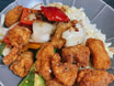 Salt & Pepper Chicken with Egg Fried Rice