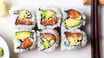 Salmon Avocado Rolls 8pcs